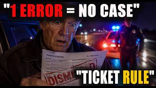 LAWYER: 3 Technical Errors on Tickets That Make Them Unenforceable