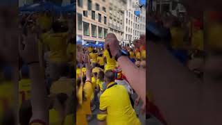 ROMANIAN FANS on the streets of MUNICH !