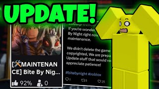 We Got An UPDATE On The Bite By Night Situation!