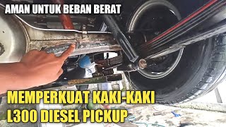 Intip Kaki-Kaki Mitsubishi L300 Pick Up Untuk Muatan Overload