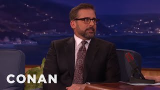 Steve Carell’s Golden Globes Table Was Packed With Superstars | CONAN on TBS