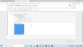 Python Program to Print an Identity Matrix