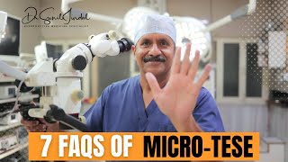 7 FAQS OF MICRO TESE|Dr. Sunil Jindal| Jindal Hospital Meerut