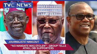 Journalists' Hangout: Pro-Tinubu Group Warns Against Imposition Of Interim Government