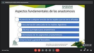 Seminario: Suturas y Anastomosis Gastrointestinal