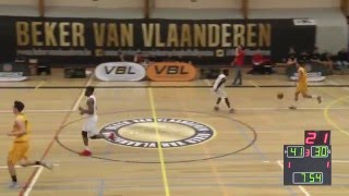 Finale Beker van Vlaanderen - U21 jongens (vrijdag 11-03-2016)