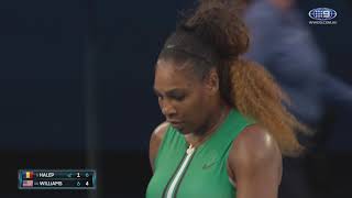 AO Highlights: Halep v Williams Round 4/Day 8 | Wide World Of Sports