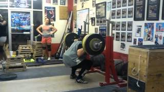 Eric Nofsinger - Back Squat 137.5 kg