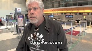 Sons of Anarchy Ron Perlman Going off Big Time on Cameraman