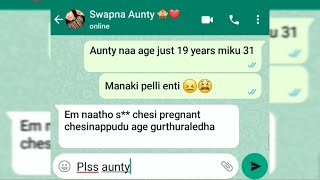 Aunty Pregnant 😳😭 How Aunties Play With You 😩 After S** || Part - 2