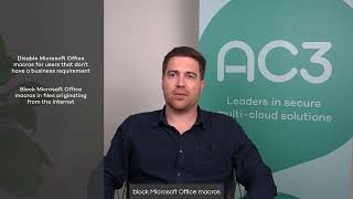 Configure Microsoft macro settings - ACSC's Essential Eight mitigation strategy