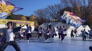 明海よさこい連『舞だ！』【第1部】／下町ハイカロリーフェス（2024/12/08）@上野恩賜公園 噴水前広場