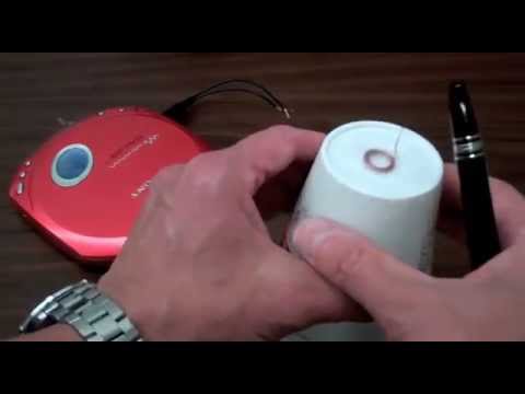 Styrofoam Cup Loudspeaker Styrofoam Cup Loudspeaker