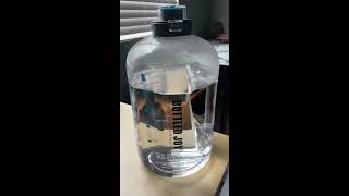 BOTTLED JOY 1 Gallon Water Bottle, BPA Free Large Water Bottle Hydration Review, Genius design, work