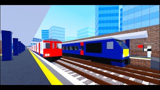 Trains at City (ROBLOX Trains) (9/6/20)