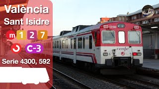 Circulaciones por la estación de Sant Isidre | Metrovalència y Cercanías València