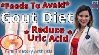 Best Gout Diet, What Causes Uric Acid \u0026 How to Reduce Uric Acid - Dr. Boz