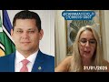 paranormal tania macedo fala sobre o novo presidente do senado davi alcolumbre