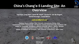 Chang'e 5 Landing Site: An Overview (July 22, 2021)