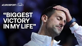 Djokovic Discusses Life Challenges in Winning Speech For Australian Open | Eurosport Tennis