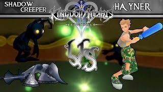 [KH2FM] Hellshadow and Rampart Creeper vs Hayner