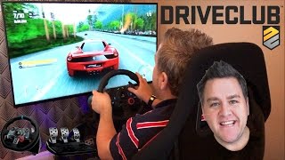 DriveClub - PS4 - Ferrari Invitational - Logitech G29 Racing Wheel & Pedals - 1080p