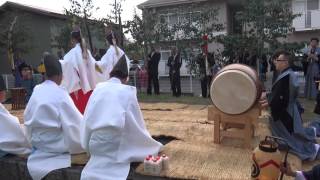 風祭2016巫子神楽（若宮社御旅所神事）