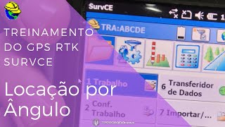 Treinamento SurvCE - Locação por Ângulo