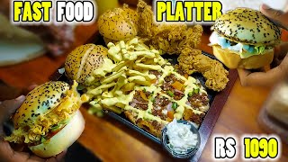 Gulshan e Iqbal ka Fast Food Platter | Lahmacun Pizza | Turkish Pizzeria | Rafay Eats
