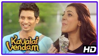 Jiiva New Movie | Kavalai Vendam Movie Scenes | Jiiva and Kajal get married | RJ Balaji