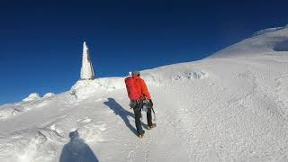 Mount Arrowsmith summit feb 2021