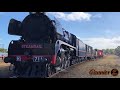 oil burning engine on heritage freight steamrail open day 2018 with r711 u0026 k153