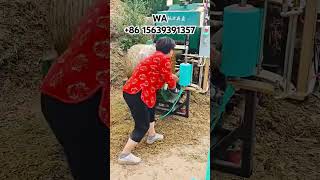 Green storage harvesting and packing machine, green storage harvester, baler, tractor