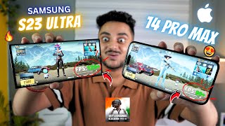 iPhone 14 Pro Max vs Samsung S23 Ultra Gaming Test in 2023 | 90 FPS 😍 - 120 FPS🔥