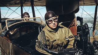 WWI Aviation In Color And Restored: Howard Hughes' Hells Angels and WWI Aviation History