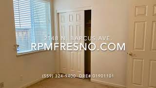 2148 N. Barcus RPMFresno.com. marketing video, Rental 4 Bedroom West Fresno