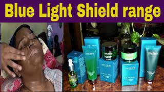 Urban Color New Blue Light Shield range | modicare | all skin type facial  demo | Skincare