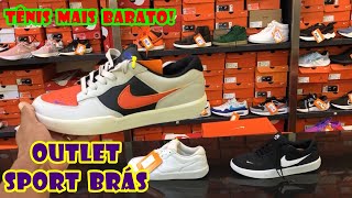 OUTLET SPORT BRÁS - TÊNIS BARATO - TÊNIS DE SKATE - BASQUETE - TÊNIS DE CORRIDA E CASUAL