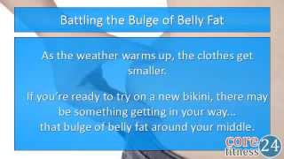 Losing Belly Fat : Part 01 : Battling the Bulge of Belly Fat
