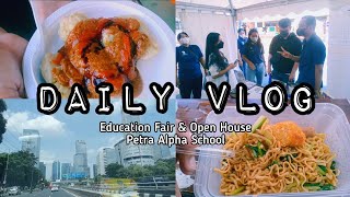 Daily Vlog ||Education Fair \u0026 Open House Petra Alpha School #vlog #dailyvlog