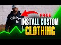 How to install CUSTOM CLOTHING for FREE in FIVEM | 2025