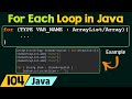 For Each Loop in Java