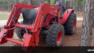 FMRB330 Close Up Pine Straw Baling