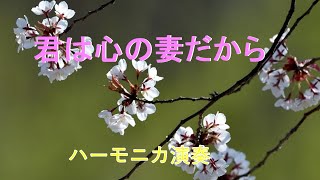 ハーモニカ演奏「君は心の妻だから」