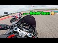 MotoGP RIDER MEETS STREET HOOLIGAN 😳 | BMW M1000rr & Ducati Panigale V4 SP2 COTA Track Day