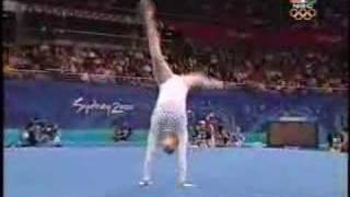 Allana Slater - 2000 Olympics Team Prelims - Floor Exercise