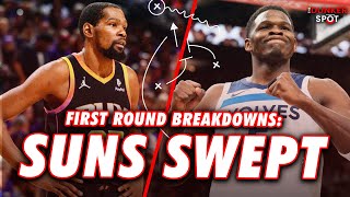 The Suns Get Swept & More In-Depth First Round Analysis | The Dunker Spot