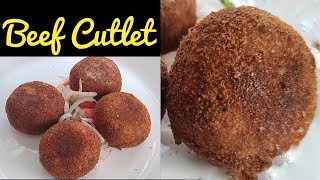 Beef Cutlet Recipe in Malayalam - ബീഫ് കട്ലറ്റ് /Beef Cutlet Kerala Style / Christmas Special Recipe