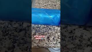 Bottle Blast in Freezer❄️ #trending #shorts #ice #blast #viralvideo