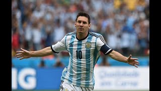 Messi : All Goals of World Cup 2014